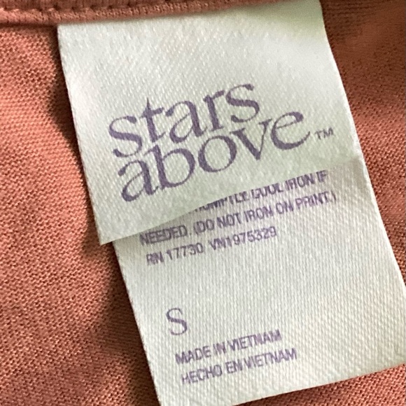 NWT Stars Above Lounge Top - Picture 4 of 6